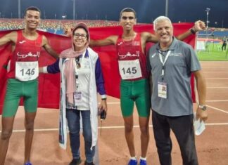 بالصور… تألق متميز لأبطال الغد في ألعاب القوى الوطنية