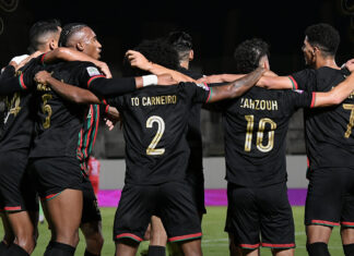 الجيش الملكي ينتصر بحصة عريضة على النادي المكناسي