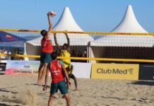 المنتخبان المغربيان للكرة الطائرة الشاطئية رجال وسيدات يطمحان للتأهل لنهائي البطولة العربية بتونس
