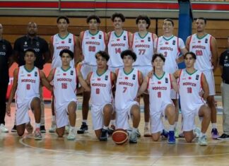 بطولة إفريقيا لكرة السلة لأقل من 18سنة (ذكورا وإناثا) بجنوب إفريقيا: بداية موفقة للمنتخب المغربي