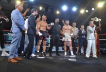في أمسية ناجحة …المغربي كريم غاجي يفوز باللقب العالمي لمنظمة واكو الاحترافية للكيك بوكسينغ بمدينة الجديدة