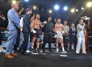 في أمسية ناجحة …المغربي كريم غاجي يفوز باللقب العالمي لمنظمة واكو الاحترافية للكيك بوكسينغ بمدينة الجديدة