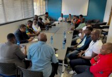 مشاركة الوفد المغربي في اجتماع الاتحاد الإفريقي لمناقشة تحديات وتطوير كرة السلة الإفريقية