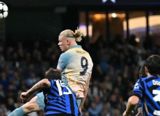 التعادل السلبي يحسم قمة السيتي والإنتر في دوري الأبطال