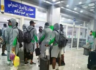 إلغاء مباراة المنتخب النيجيري ونظيره الليبي بسبب سوء الاستقبال