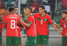المنتخب المغربي يكتسح إفريقيا الوسطى بخماسية
