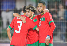 المنتخب الوطني يجدد فوزه على إفريقيا الوسطى برباعية