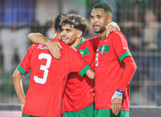 المنتخب الوطني يجدد فوزه على إفريقيا الوسطى برباعية