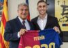 برشلونة يعلن تمديد عقد لاعبه فيرمين لوبيز