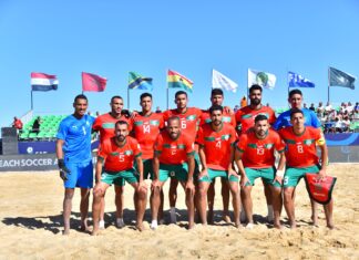 المنتخب الوطني لكرة القدم الشاطئية ينهزم أمام مصر وينهي دور المجموعات في المركز الثاني