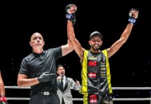 البطل العالمي المغربي يوسف أسويق يفوز بنزاله الأول ضمن المنظمة العالمية “وان” ببانكوك