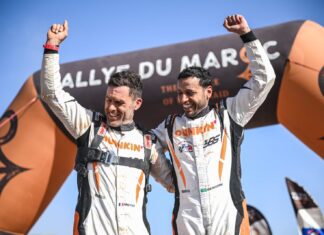 السعودي ياسر بن سعيدان يتوج في المغرب ببطولة العالم للراليات الصحراوية في صنف SSV