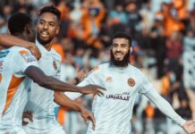 نهضة بركان يفوز على المغرب التطواني ويعزز مركزه في الصدارة