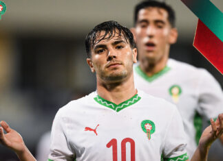 دياز يتألق في أول مباراة له خارج المغرب