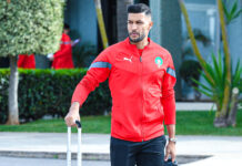 بعثة المنتخب الوطني تصل إلى الغابون