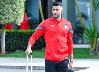 بعثة المنتخب الوطني تصل إلى الغابون