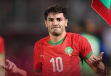 المنتخب الوطني ينهي الشوط الأول متقدما بـ”هاتريك” دياز وهدفي رحيمي