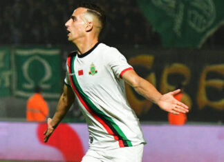 الجيش الملكي يفوز بثنائية على الرجاء الرياضي في دوري الأبطال