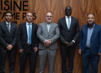 اجتماع مهم لمصطفى أوراش مع رئيس الدوري الإفريقي لكرة السلة