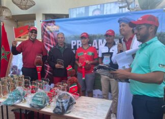 بالصور ..نجاح باهر لدوري المسيرة الخضراء للغولف ببوسكورة