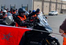 بالصور …استقبال رائع لطواف المسيرة الخضراء للدراجات النارية بالمملكة العربية السعودية