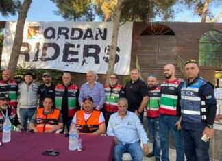 الأردن تخصص استقبالا رائعا لطواف المسيرة الخضراء للدراجات النارية