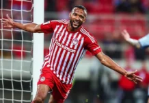 الكعبي يواصل تألقه في الدوري اليوناني بتسجيله “هاتريك” في مرمى آيك أثينا