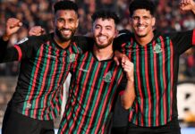 الجيش الملكي يواجه صن داونز وعينه على تعزيز صدارته للمجموعة بثلاث نقاط