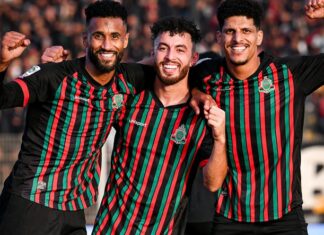 الجيش الملكي يواجه صن داونز وعينه على تعزيز صدارته للمجموعة بثلاث نقاط