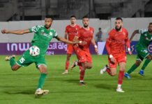 تعادل بحصة عريضة عنوان مباراة الفتح الرياضي والدفاع الجديدي