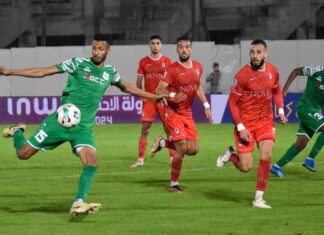 تعادل بحصة عريضة عنوان مباراة الفتح الرياضي والدفاع الجديدي