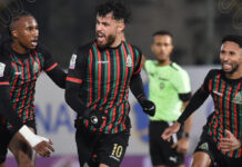 الجيش الملكي ينهي مرحلة الذهاب في الوصافة بعد فوزه على المغرب التطواني