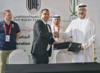 اتفاقية شراكة وتعاون بين الجامعة الملكية المغربية للريكبي والاتحاد الإماراتي لتعزيز العلاقات القوية بين البلدين