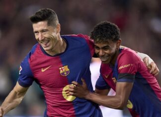 برشلونة يعود من ألمانيا بفوز مهم على بوروسيا دورتموند