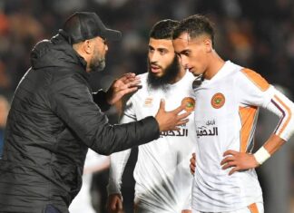 عسال ولبحيري يغيبان عن نهضة بركان أمام لواندا سول الأنغولي