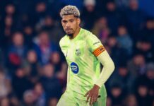 الدوري الإسباني: برشلونة يتعادل مع خيتافي بهدف لمثله