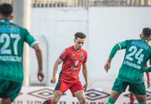 التعادل الإيجابي يحسم مباراة الرجاء الرياضي وأولمبيك آسفي