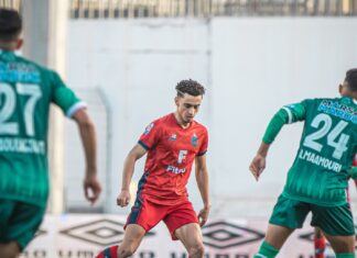 التعادل الإيجابي يحسم مباراة الرجاء الرياضي وأولمبيك آسفي