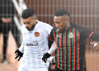 نهضة بركان يفوز على الجيش الملكي ويعزز صدارته للبطولة