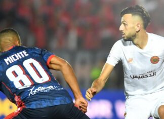 التعادل الإيجابي يحسم مبارة نهضة بركان وأولمبيك آسفي