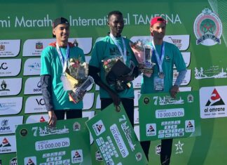 بالصور …تتويج كيني مغربي في نصف مارطون تامسنا الدولي