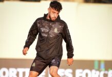 الجيش الملكي يخوض حصة تدريبية قبل التوجه صوب مكناس استعدادا لمواجهة مانييما الكونغولي