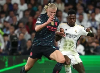 دوري أبطال أوروبا: مانشستر سيتي وريال مدريد في مباراة نارية