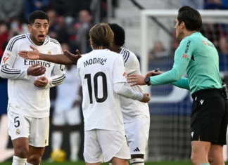 إيقاف جود بيلينغهام لمباراتين وريال مدريد يستأنف