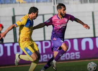نهضة الزمامرة يتغلب على اتحاد طنجة بثنائية نظيفة