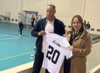 انبهار إفريقي بالمركز العسكري لكرة الطائرة