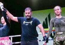 البطلة المغربية نورلين الطيبي تفوز بمباراتها للكايوان بالعاصمة بروكسيل