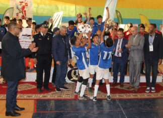 بني ملال.. تتويج الفائزين في البطولة الوطنية المدرسية لكرة القدم الخماسية