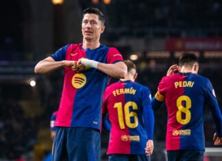 برشلونة يعزز صدارته للدوري الإسباني بعد فوزه على أوساسونا