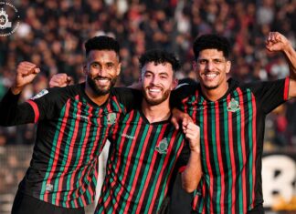 الجيش الملكي يفوز على نهضة الزمامرة بهدفين